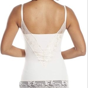 Rhonda Shear Intimates & Sleepwear - Rhonda Shear Lace-Trim Pin-Up Camisole 2X Rhonda Shear Intimates & Sleepwear - Rhonda Shear Lace-Trim Pin-Up Camisole 2X